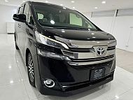 Toyota Vellfire 2.5 CVT Sunroof 2015 Black Body kit Rear Entertaiment